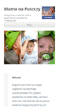 Mobile Screenshot of mamanapuszczy.pl